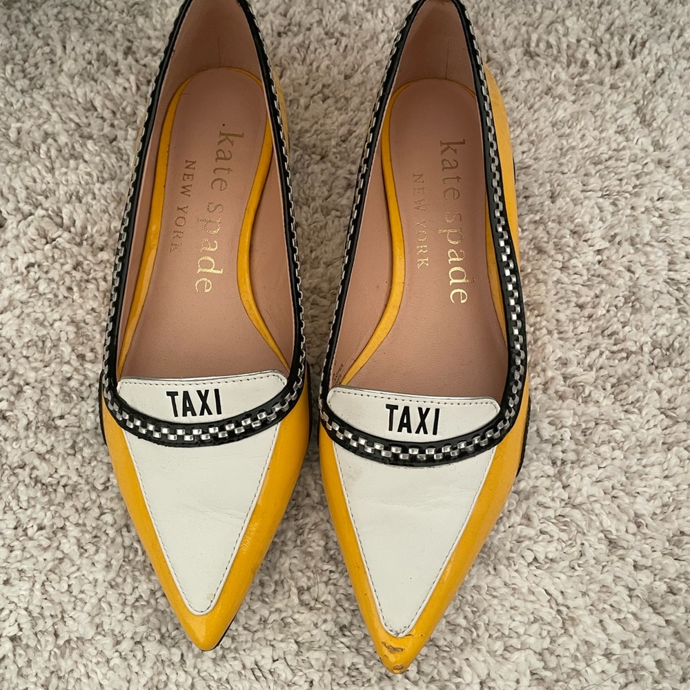 Kate Spade taxi flats